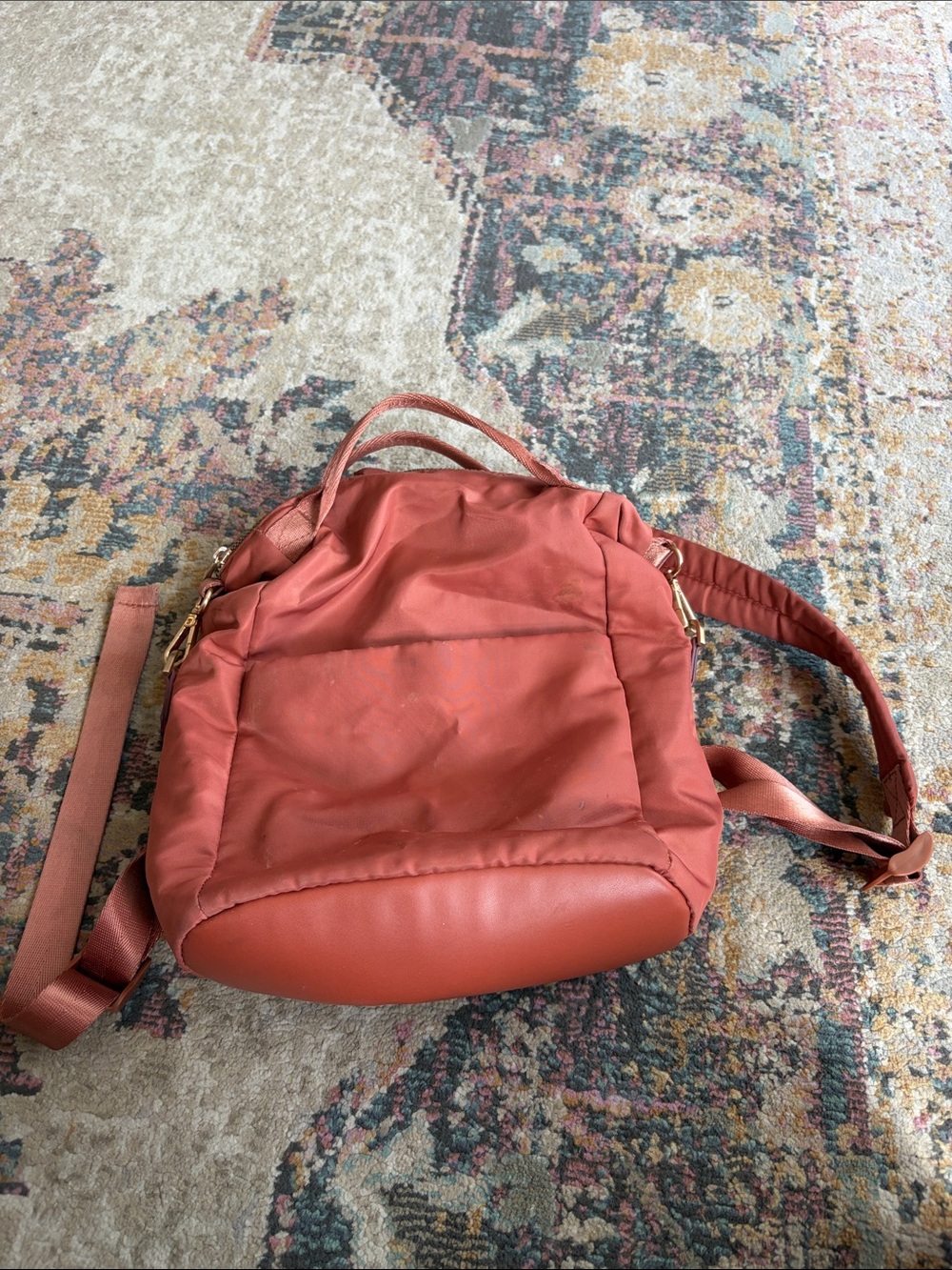 Women's Coral Convertible Backpack Crossbody Bag